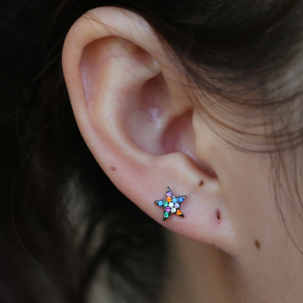 Подарок на Новый год тонкой 925 пробы серебряные ювелирные изделия маленькие