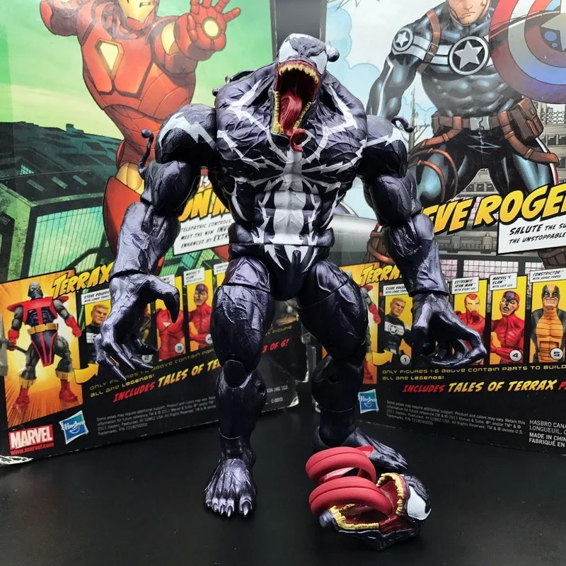 

Marvel Legends 20cm Pvc Model Spider-Man Movie Villain Venom 8 Inch Movable Action Figure Doll Toys Boy Gift