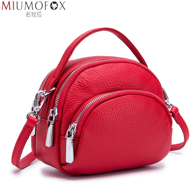 Сумка мессенджер женская из натуральной кожи маленькие брендовые дамские