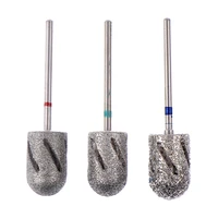 3 size manicure and pedicure drill lathe nail drills bits for foot care tool callus clean cuticle nail accessories and tools