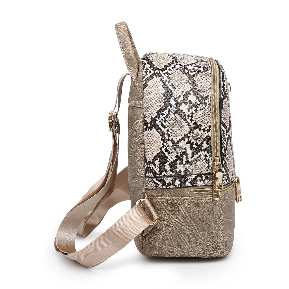 Женский рюкзак на молнии дизайнерские кожаные модные сумки плечо | Багаж и