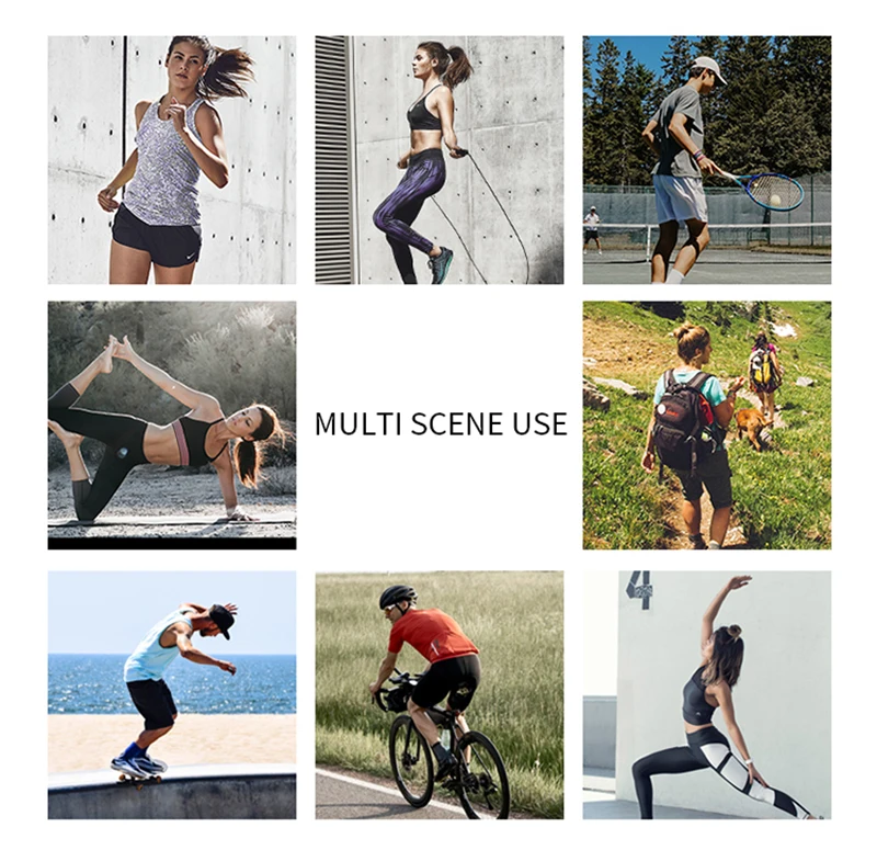 Sports Running Fitness Bag Fanny Pack Waist Bag Man Women Double Zipper Pocket Phone Holder Bag Waterproof Cycling Running Belt