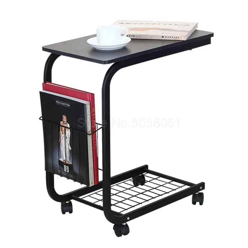 Мини-прикроватный подвижный диван маленький стол угловой несколько боковых