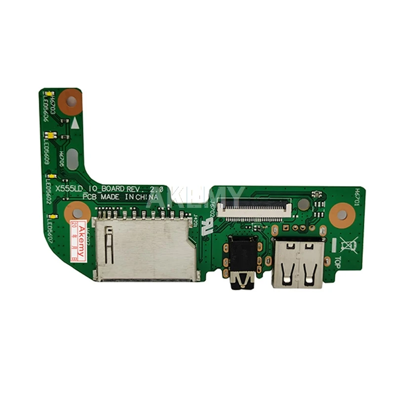 Фото 1-10 шт. для ASUS X555 X555L X555LD X555LD_IO USB плата для чтения аудиокарт REV: 2,0 MB 100% протестирована Быстрая доставка №2