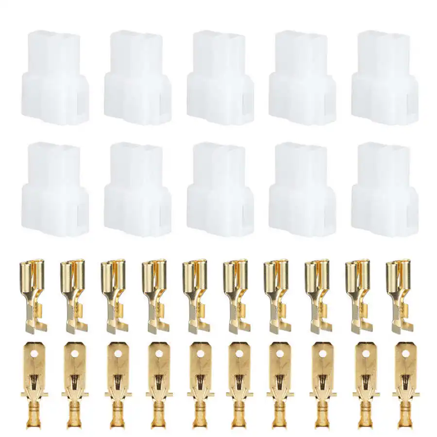 T Type 2 Pin автомобильный Радио шнур питания разъем кабель Разъемы набор подходит