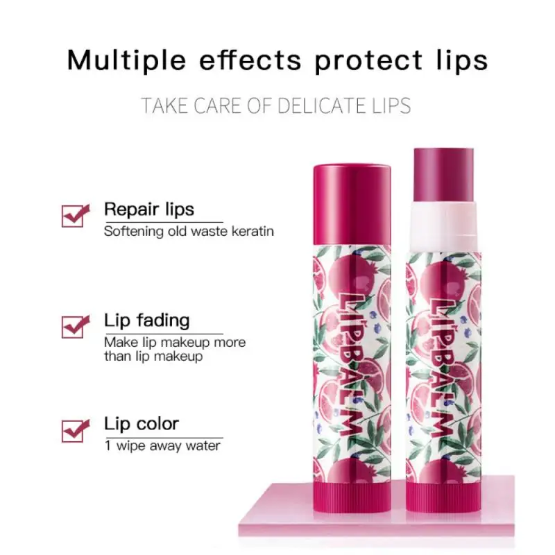 Медовый бальзам для губ с фруктовым вкусом увлажняющий питательный гель против