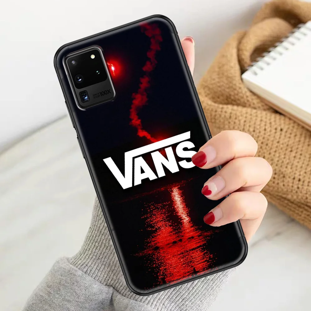 

brand e-vans extreme sport Phone case For Samsung Galaxy Note 4 8 9 10 20 S8 S9 S10 S10E S20 Plus UITRA Ultra black fashion