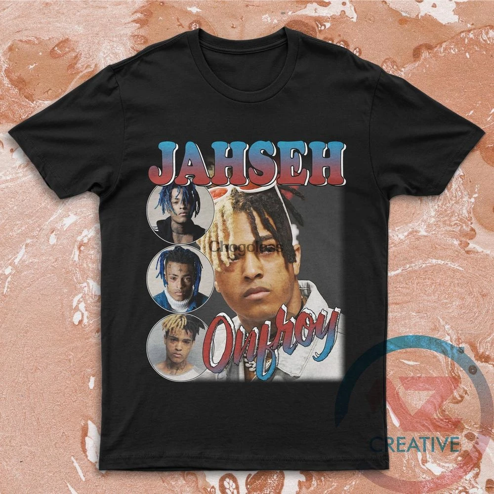 Футболка Jahseh Onfroy XXXTentacion Винтажная Rap футболка рождественский подарок | Мужская