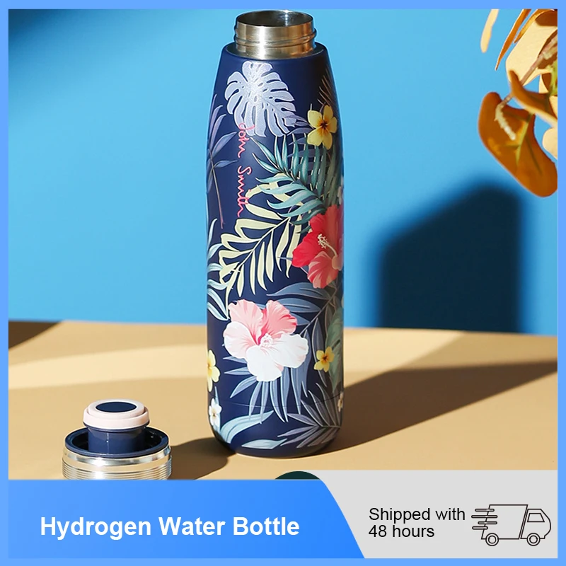 450ML 316 Stainless Steel High PPB Hydrogen Water Bottle Alkaline Water Bottle For Travel Can Constant Temperature