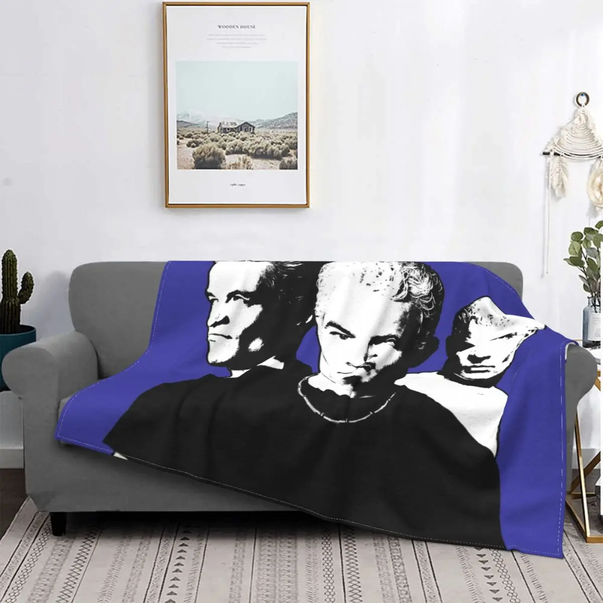 

Manta de muselina A cuadros de Anime, colcha para cama, sofa, manta, Edredon