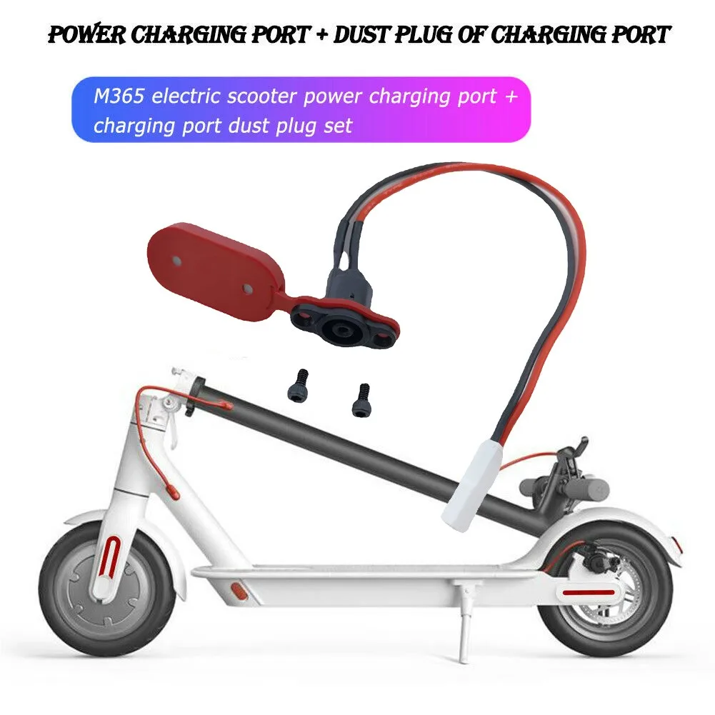 

Silicone Charging Port Cover Dust Cover For Xiao*Mi M365 Magnetic Scooter Practical