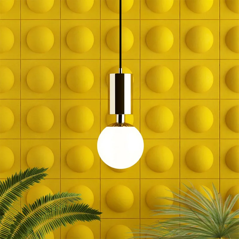 Скандинавский арт в стиле минимализма светодиодные стеклянные подвесные