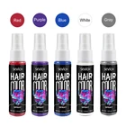 Жидкий спрей, временная краска для волос, 5 цветов, унисекс, краска для волос, использование при встрече, косплей, вечеринки, мероприятия, продукты для окрашивания волос TSLM1