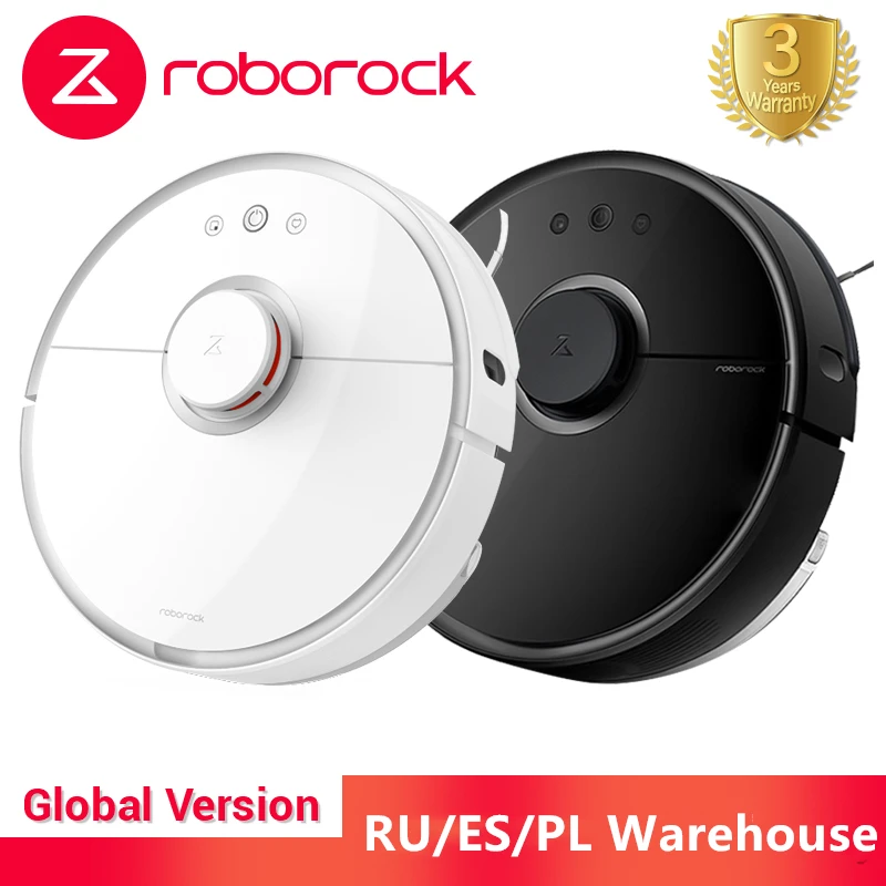 Новое поступление черный версия Xiaomi Roborock S55 робот пылесос 2 для дома приложение Управление и мокрой радикальные зачистке Smart планируется