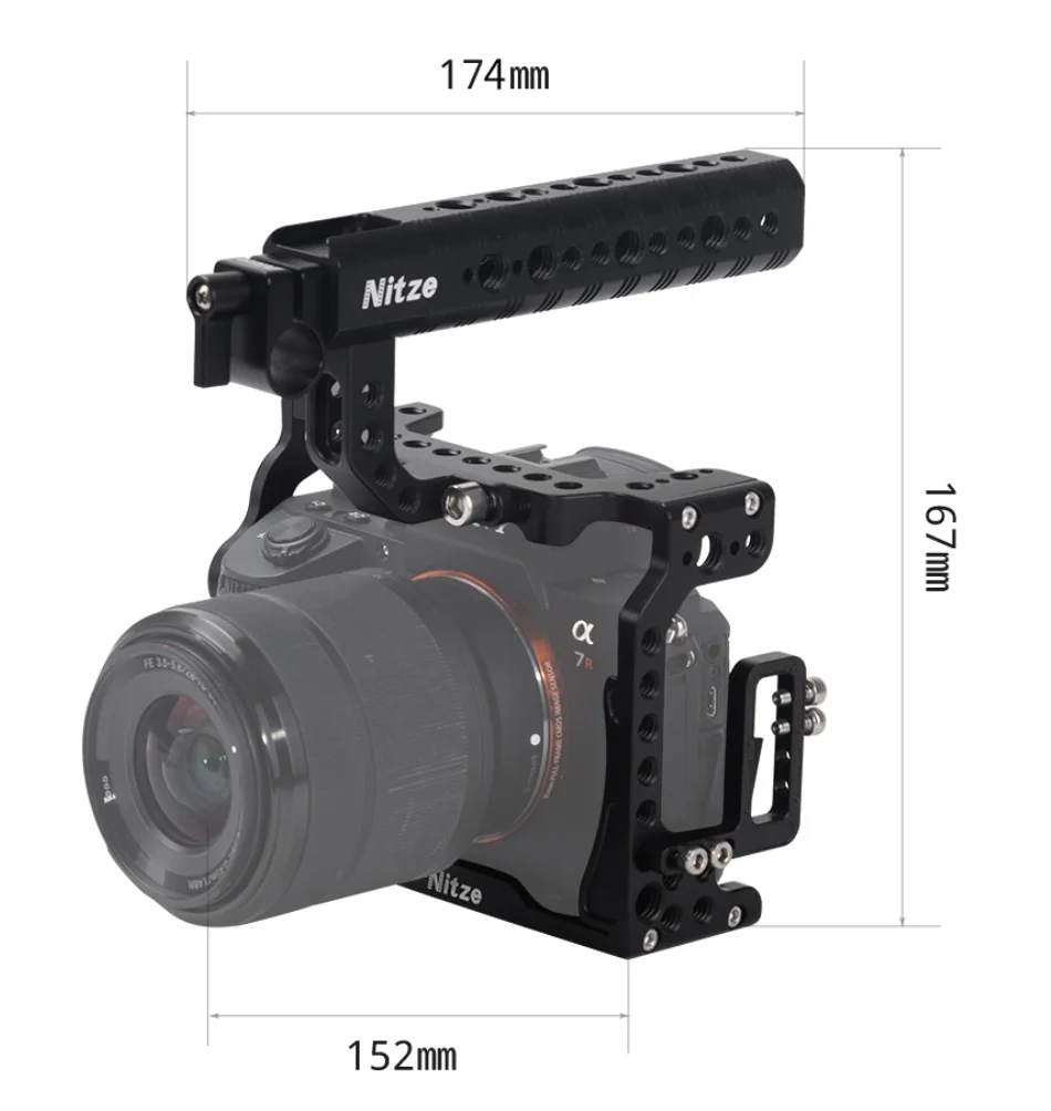 Клетка NITZE для камеры SONY A7II / A7III SERIES CAMERA SHT03B Клетки камер 