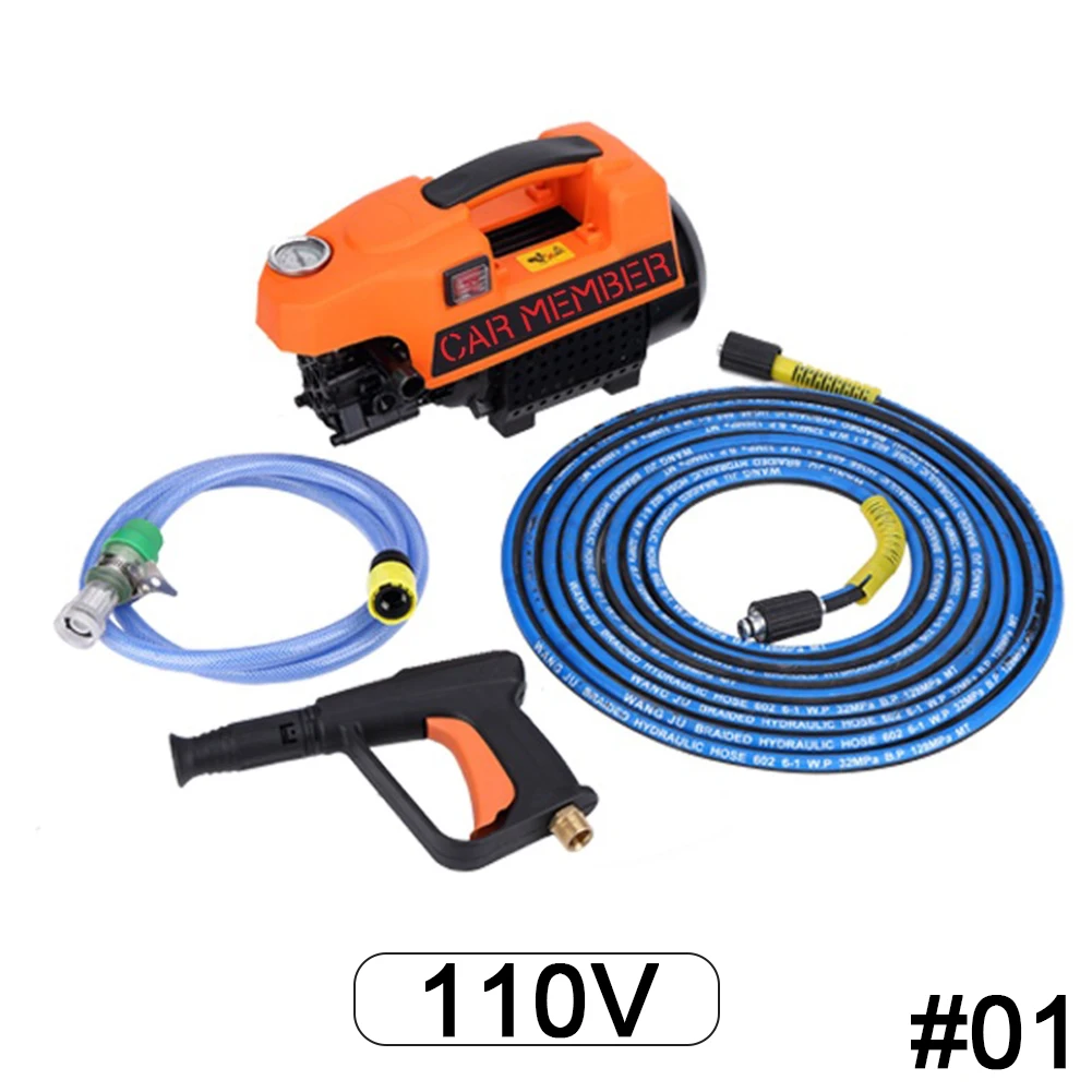 

1400W High Pressure Car Washing High Power Machine Home Machine Induction Motor Water Pump