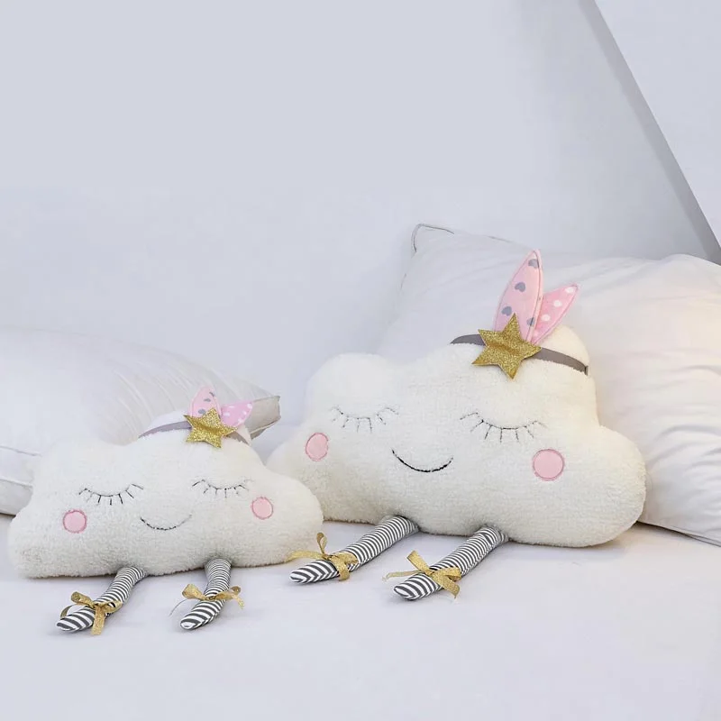 Плюшевая подушка с облаком мягкая Kawaii Cloud мягкие плюшевые игрушки для детей