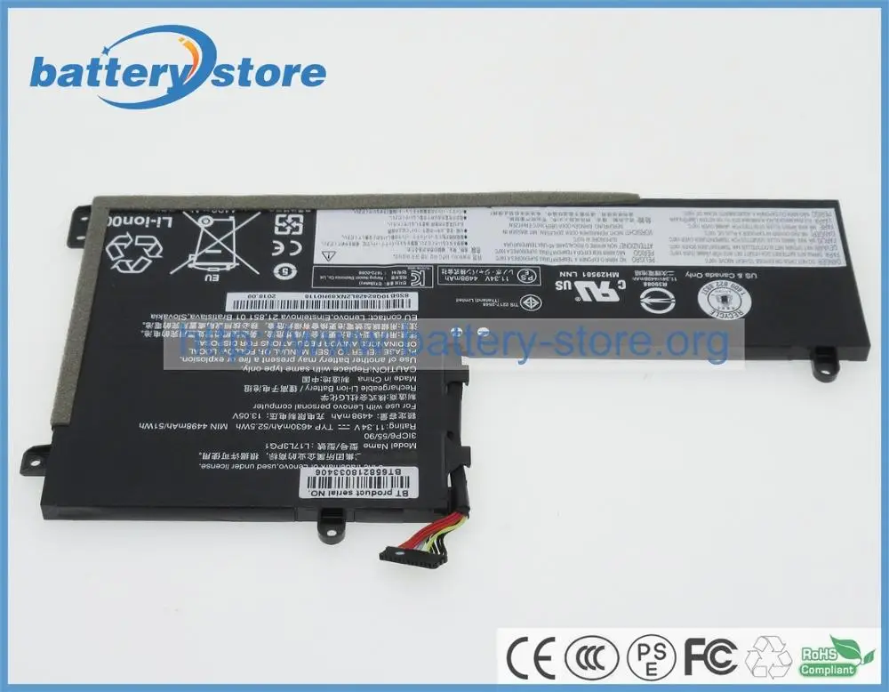 Аккумулятор 5B10Q80766 5B10Q82428 5B10Q88561 L17C3PG1 11 25 в 4670 мА · ч 52 5 Вт для LENOVO Legion Y530-15ICH |