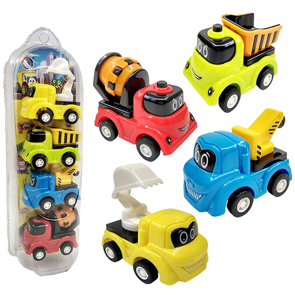 4 шт./компл. автомобиль игрушка пластик отступить модели автомобиля мини