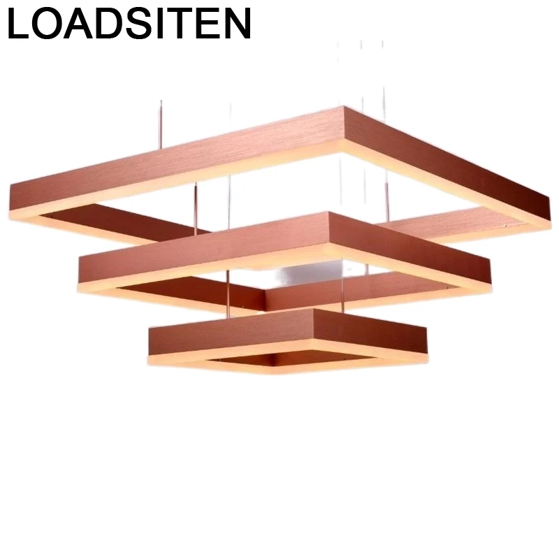 Люстра модерана гантунг европейский светильник Led Скандинавский дизайн