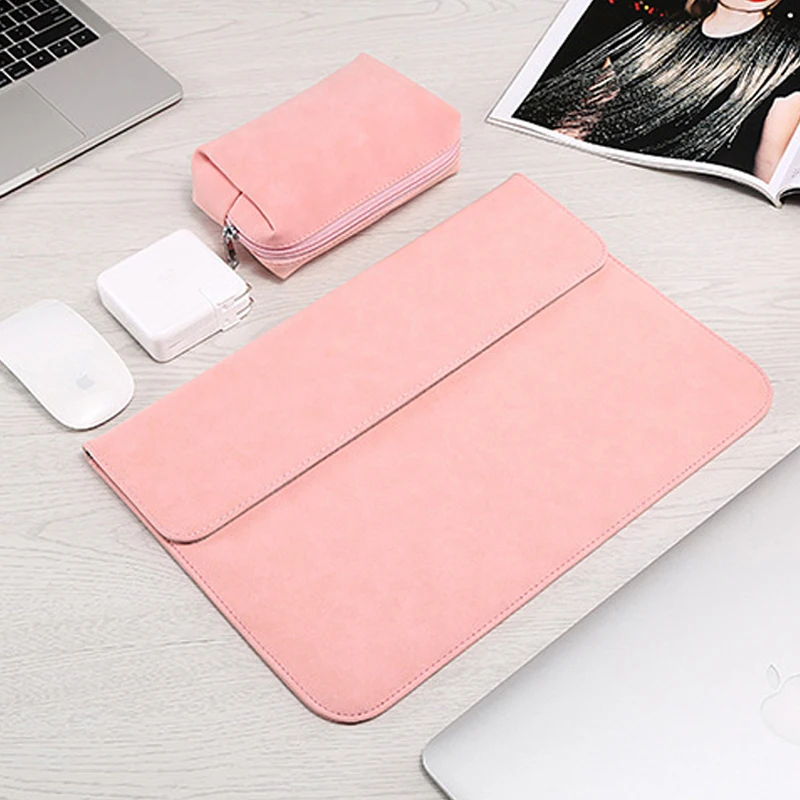Хит продаж 2019 матовая сумка для ноутбука из ПУ кожи с эффектом потертости Macbook Air 13