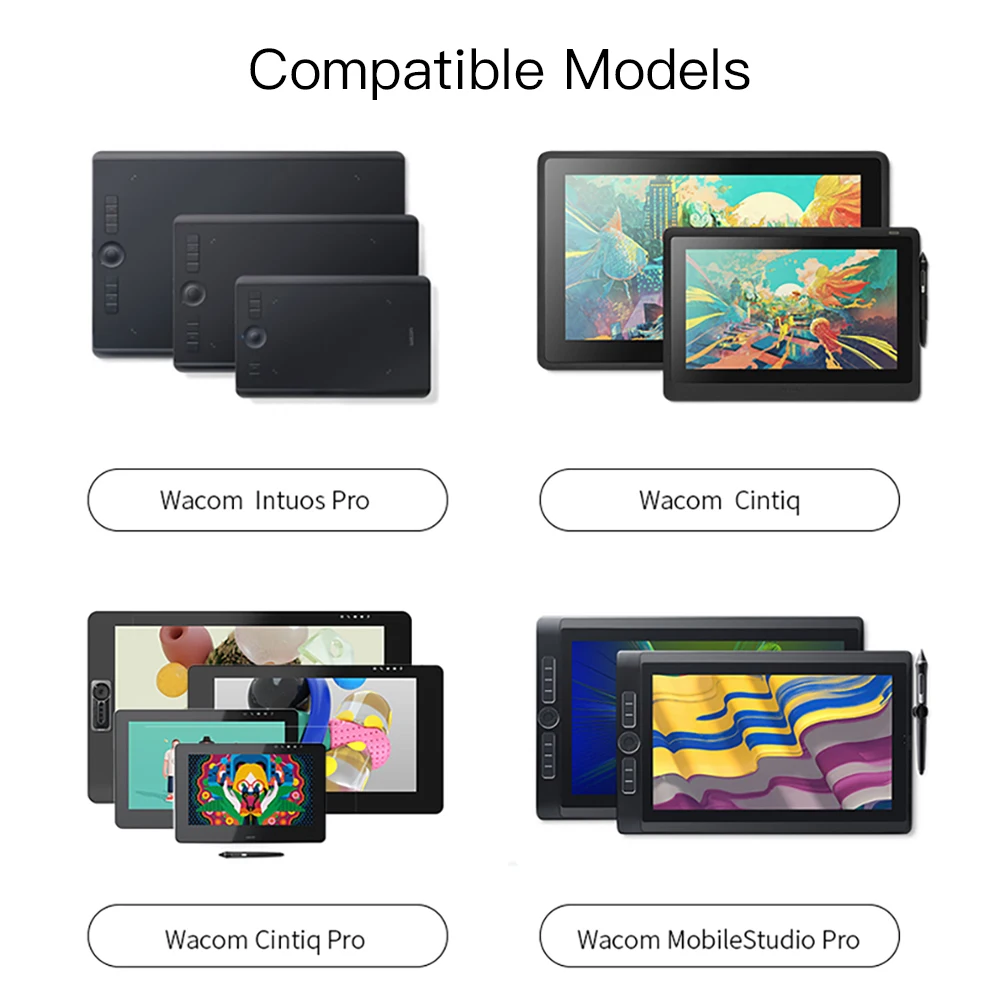 1 партия сменные черные наконечники для графического рисования | Электроника