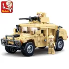 265 шт., 2 мировая война, армия, военный солдат, спецназ H1, штурмовая броня, модель танка, строительные блоки, кирпичи, игрушки, рождественский подарок