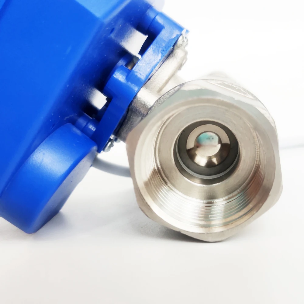 Миниатюрный Электрический шаровой кран 3/4 дюйма 5 проводов (CR05) моторизованный