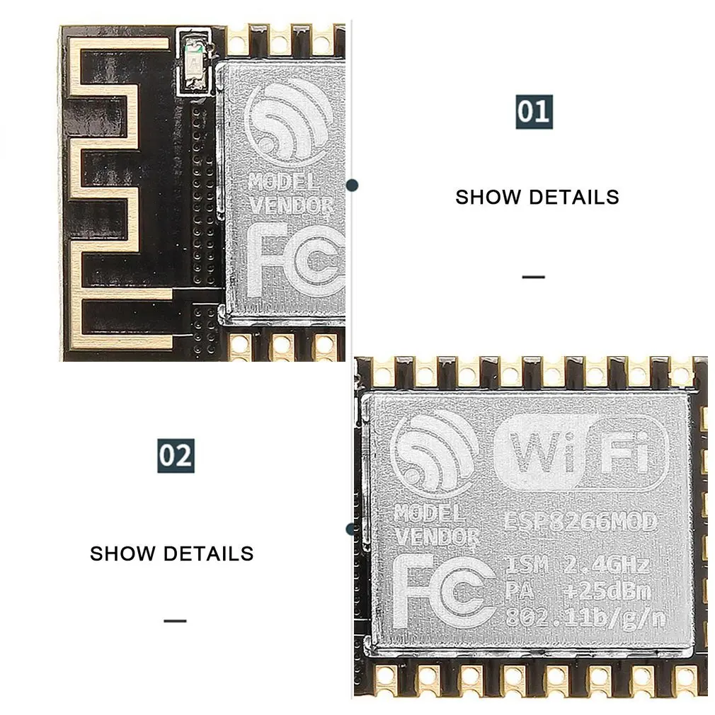 

Модель Esp8266 с последовательным Wi-Fi, Улучшенный беспроводной модуль дистанционного управления Esp12e