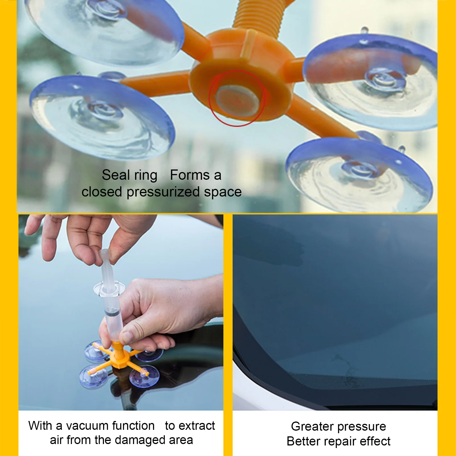 

Windshield Repair Tool Car Windshield Scratch Crack Crack Repair Agent Repair Resin Tool Set