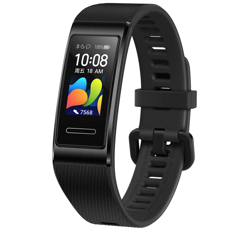 Умный Браслет Huawei Band 4 Pro 5ATM водонепроницаемый автономный GPS монитор здоровья SpO2