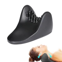 neck stretcher massager pillow trigger point cervical traction massage pillow orthopedic release stress acupressure relaxation