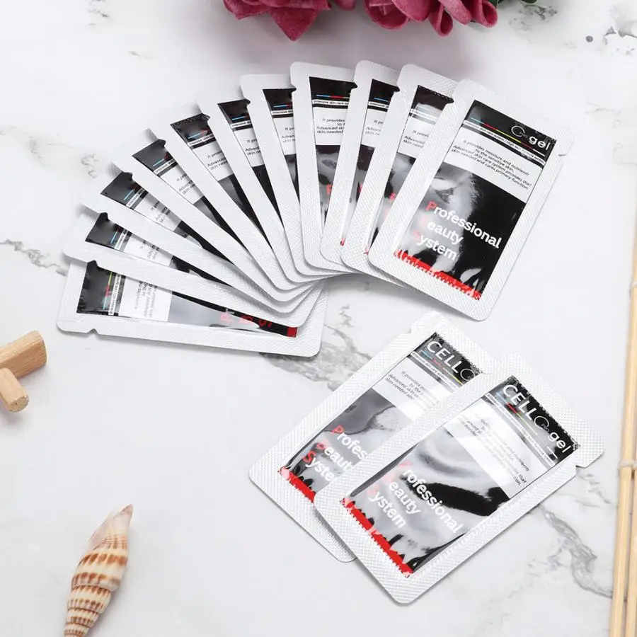 100 шт полуперманентный Макияж для бровей губ Лечебный крем микроблейдинг ухода