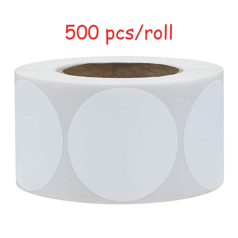 Канцелярских принадлежностей 2 &quotБелый Цвет кодирования этикетки круглый кулон