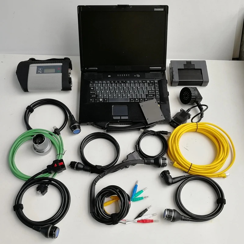Icom A2 + B C Mb Star C4 SD Compact 4 с программным обеспечением V06.2021 в 1 ТБ Новый SSD и б/у CF-52 4g для