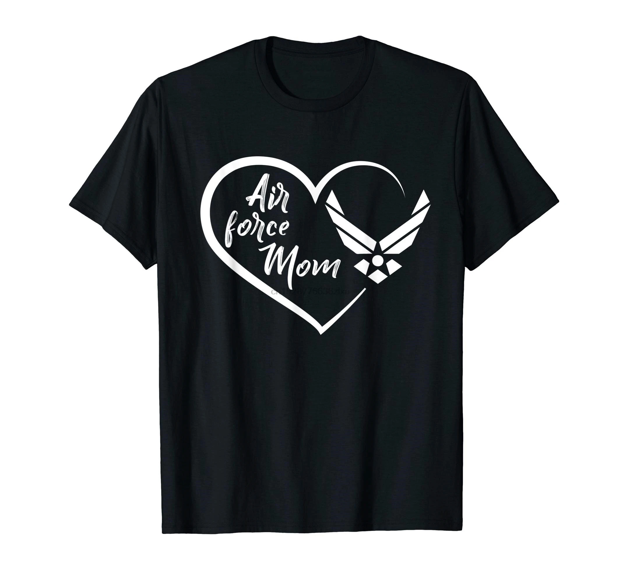 

Air Force Mom Heart T-Shirt Mother's Day 2020 Gifts