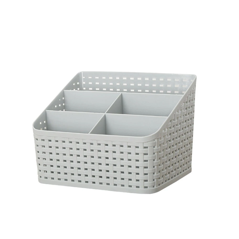 Прямая поставка полый пластиковый органайзер для макияжа контейнер хранения