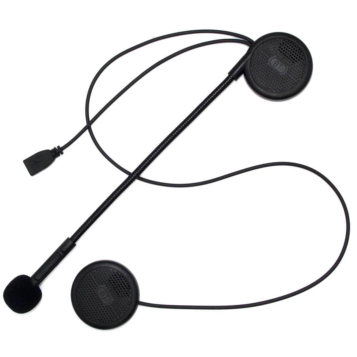 Мотоциклетный беспроводной BT шлем наушники Мотоцикл гарнитура со встроенным