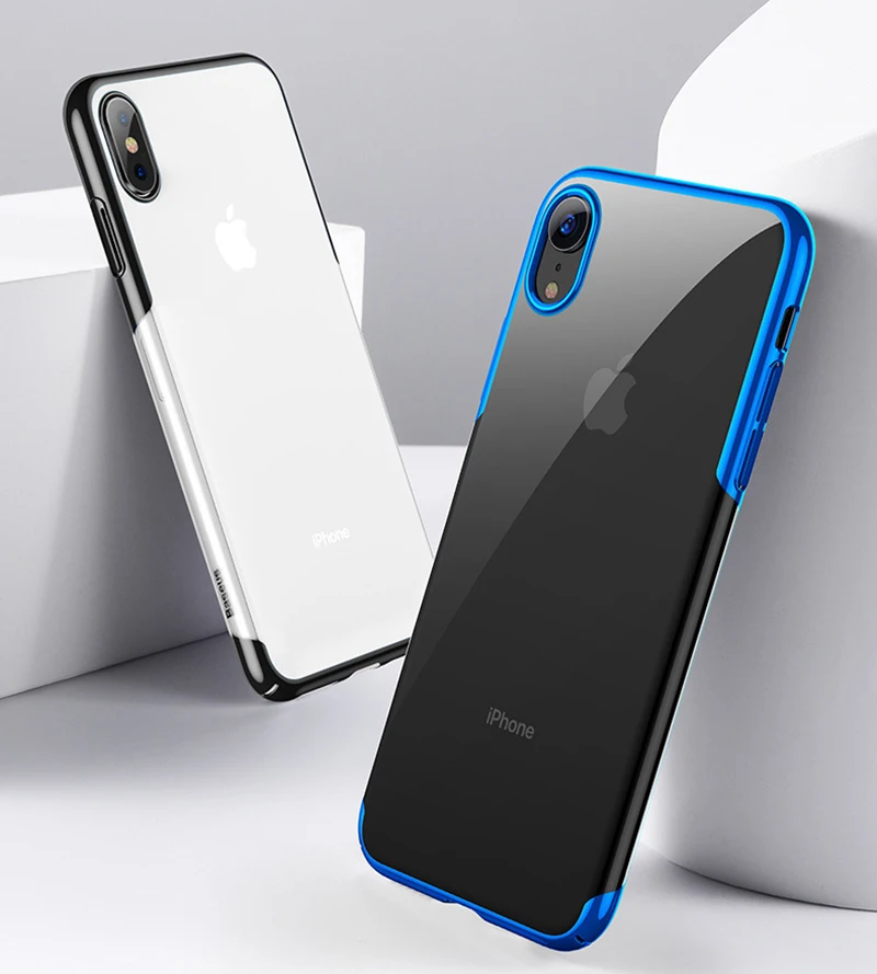 Для iPhone 11 MAX Pro чехлы из ТПУ бампер прозрачная задняя крышка защитный чехол анти