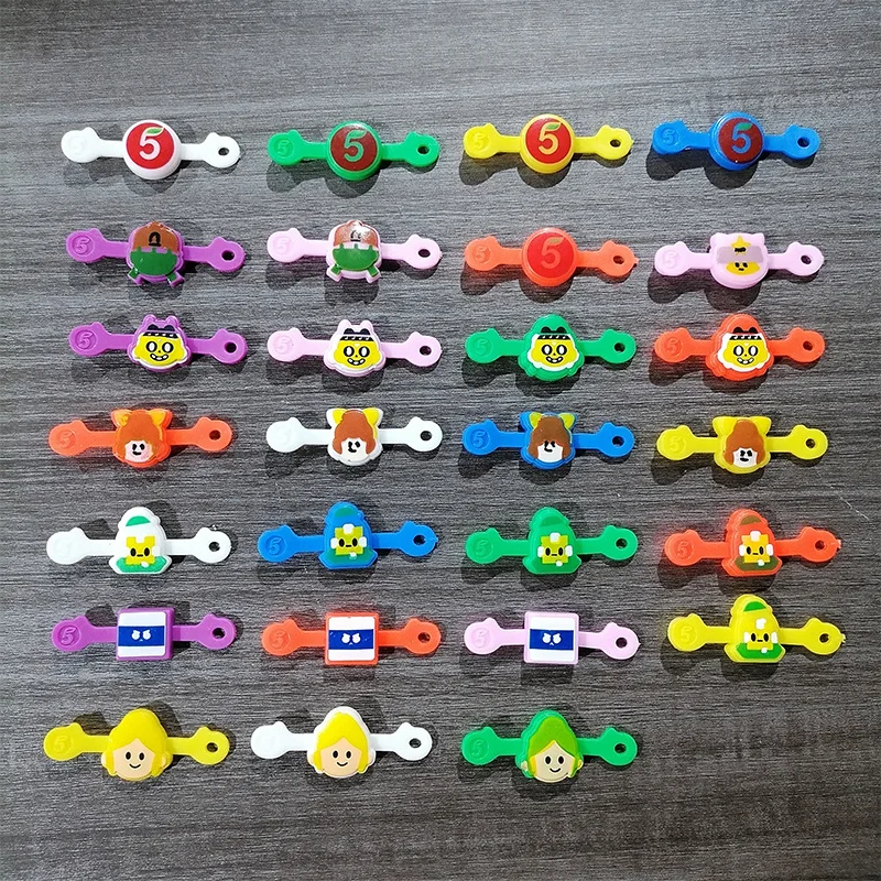 

10/30/50pcs Scrapers 3 Magnet Clips Toys Action Children Cable Whole Collection Random Dropshipping 2021 Friends Gift скрепыши