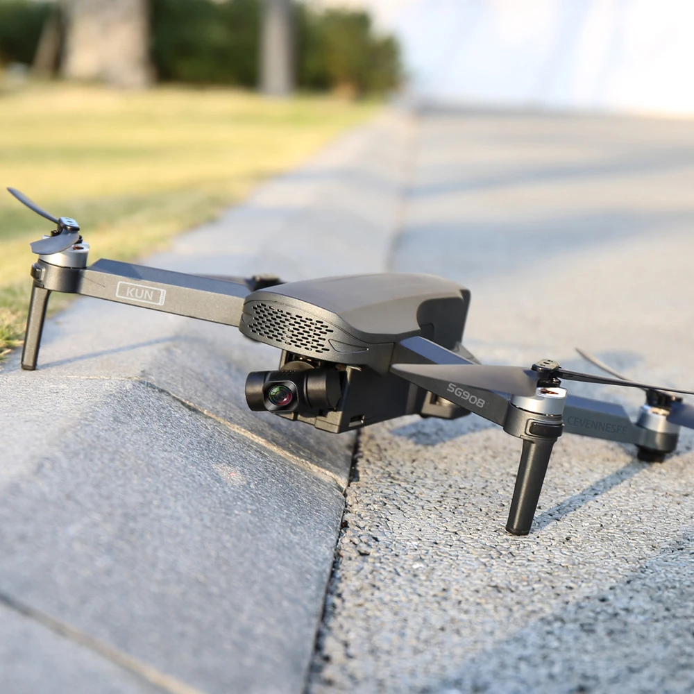 2021 Новый SG908 Дрон 3 осевой карданный 4K камера 5G Wifi GPS FPV Профессиональный 50X