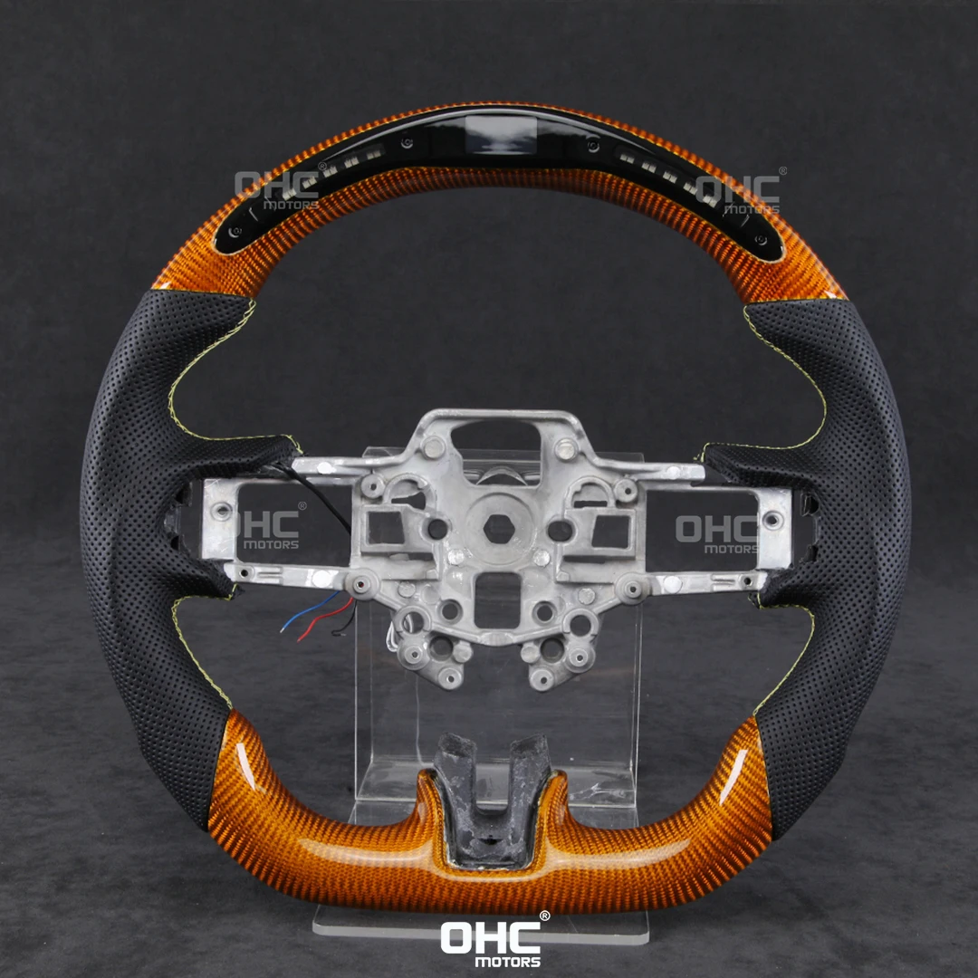 

Светодиодное рулевое светодиодный о из углеродного волокна, совместимое с Ford Mustang