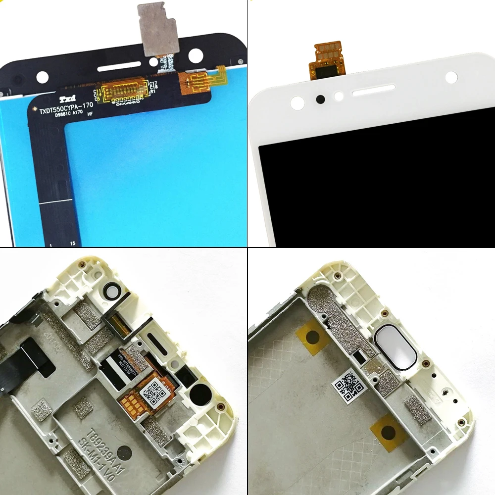 Pantalla Original para Asus Zenfone 4 Selfie ZD553KL, Digitalizador de pantalla t&aacute;ctil de pantalla LCD para Asus ZD553KL X00LD, piezas de repuesto-4