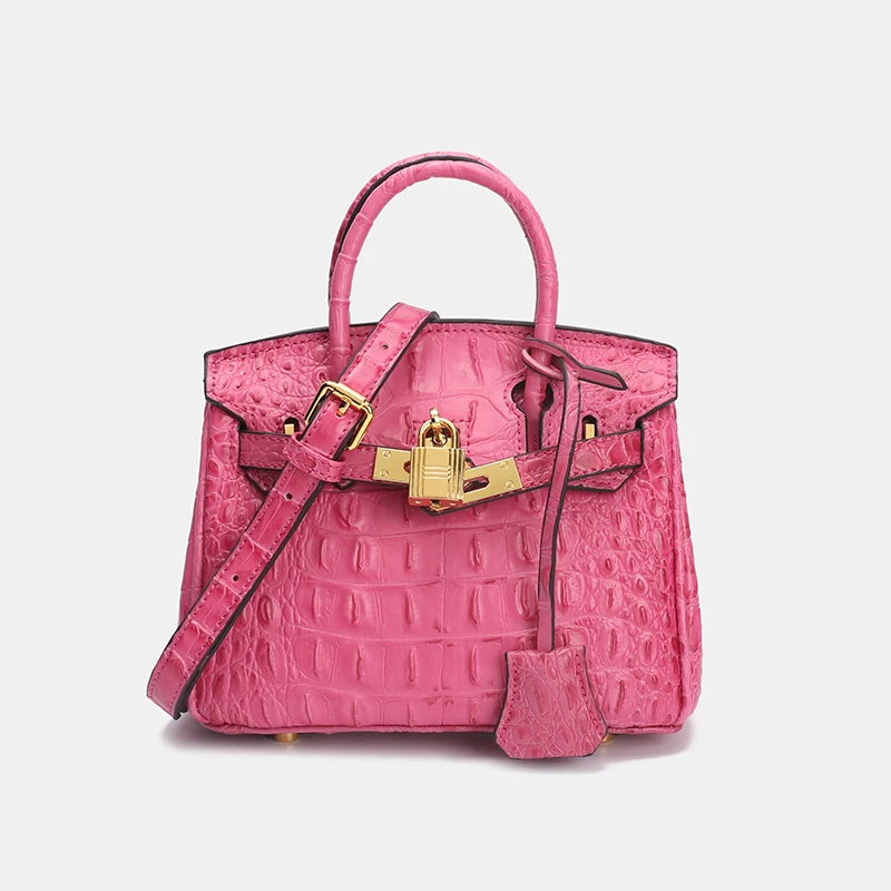 

Niche Design Platinum Bag Crocodile Pattern Light Luxury Atmospheric Handbag Female 2021 New Trendy All-match Messenger Bag