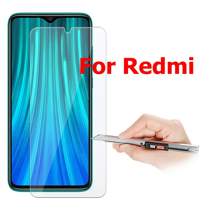 Защитное стекло закаленное для Redmi 8 6A 8A 8T 4X 7 9 Pro Max|Защитные стёкла и плёнки
