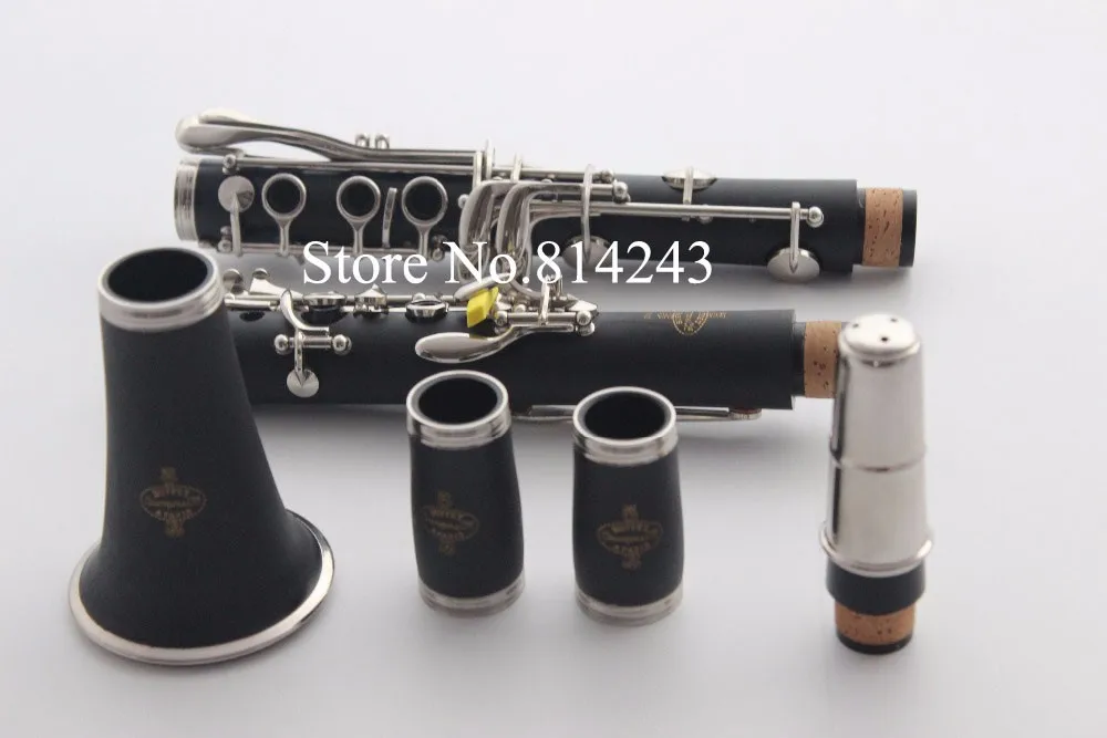 Buffet Crampon&ampCie A PARIS B12 17 Key Bb Tune Bakelite Clarinet Playing Musical Instruments with Accessories | Спорт и