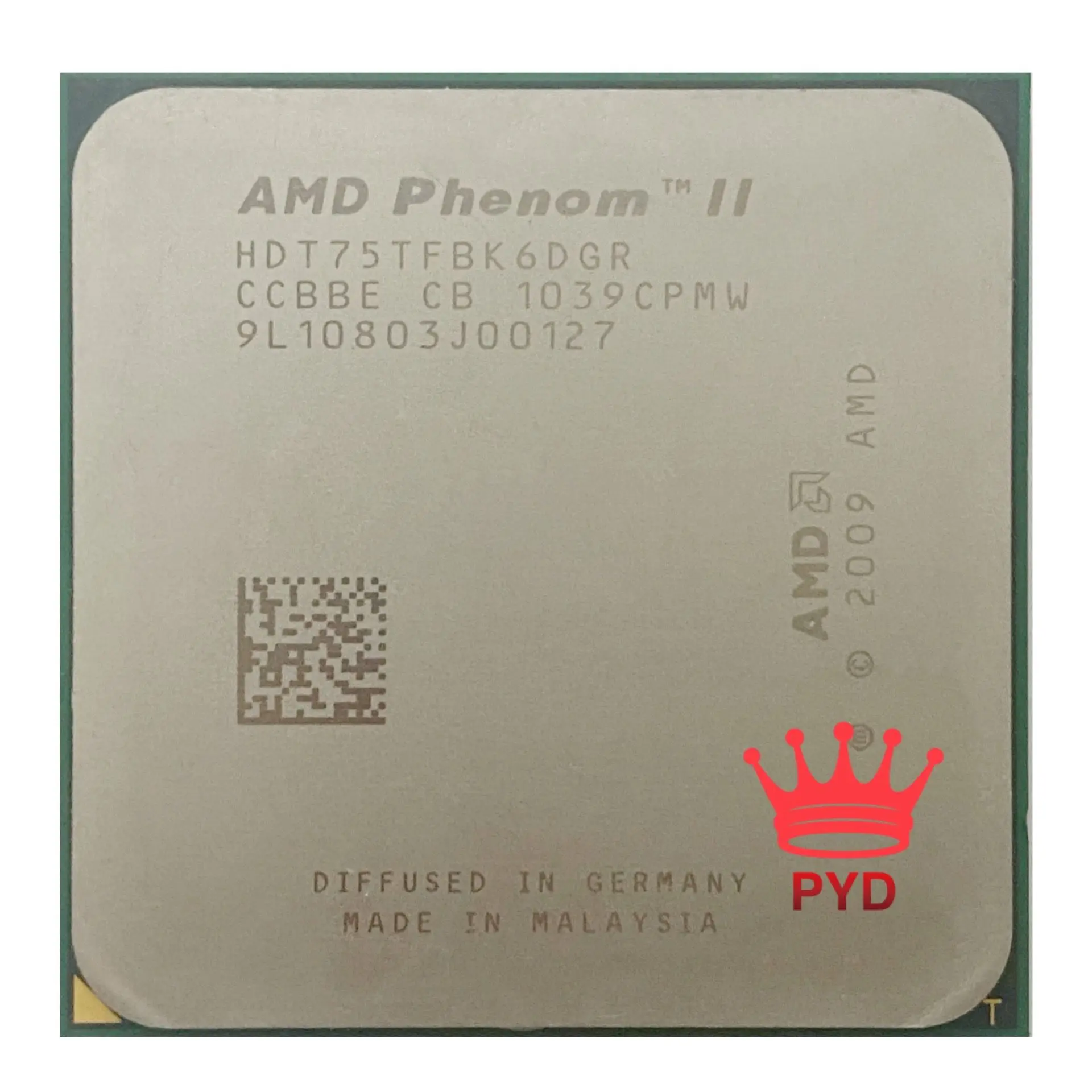 Шестиядерный процессор AMD Phenom X6 1075T ГГц 3 0 Вт разъем AM3 938pin|Процессоры| |