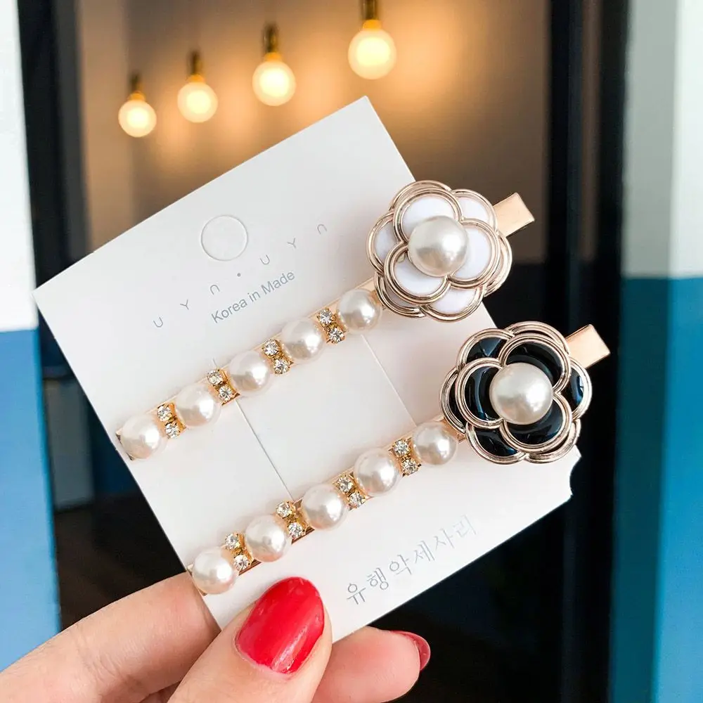 1 шт. Модные свадебные туфли с жемчугом заколка для волос девочек цветами роз и