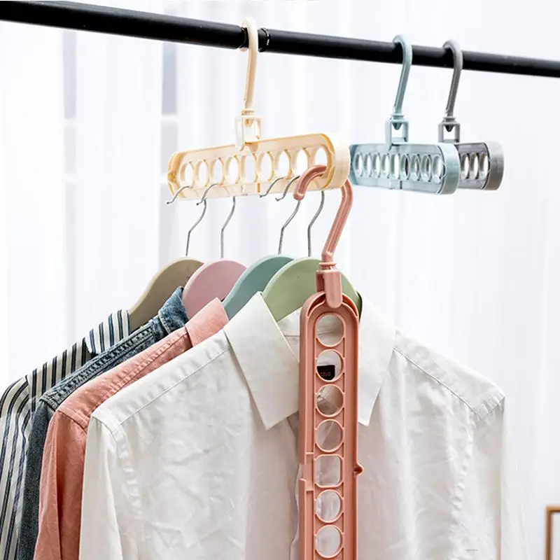 

Multi-port Support Hangers For Clothes Drying Rack Multifunction Plastic Clothes Rack Drying Hanger Storage Hangers