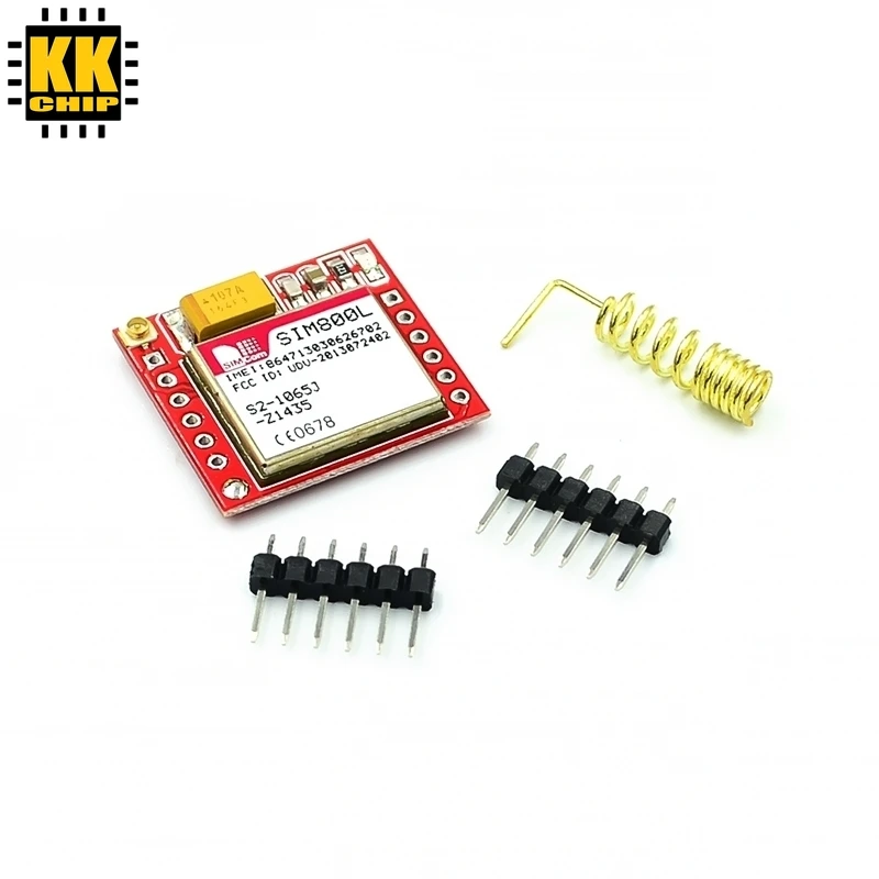SIM800L GPRS GSM модуль Micro SIM карта ядро четырехдиапазонный TTL последовательный порт
